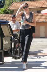 MILEY CYRUS and STELLA MAXWELL Out and About in Studio City 07/12/2015