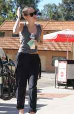 MILEY CYRUS and STELLA MAXWELL Out and About in Studio City 07/12/2015