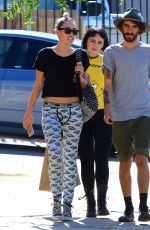 MILEY CYRUS Leaves Midori Sushi in Studio City 07/03/2015