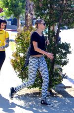 MILEY CYRUS Out and About in Studio City 07/03/2015