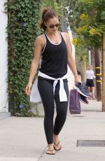 MINKA KELLY at a Gym in West Hollywood 07/01/2015
