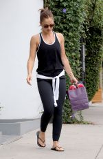 MINKA KELLY at a Gym in West Hollywood 07/01/2015