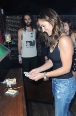 MINKA KELLY at Call of Duty: Black Ops 3 Zombies Escape Room Challenge at Comic-con in San Diego