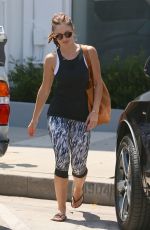 MINKA KELLY Leaves a Gym in West Hollywood 07/15/2015