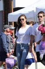 MIRANDA KERR and Evan Spiegel Out and About in Los Angeles 07/12/2015