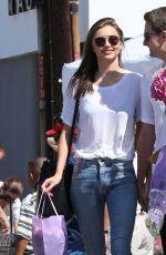 MIRANDA KERR and Evan Spiegel Out and About in Los Angeles 07/12/2015