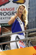 Miss USA 2015, OLIVIA JORDAN at NYC Media Tour in New York 07/28/2015