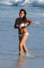 MONICA CRUZ in White Bikini at a Beach in Cadiz 007/13/2015