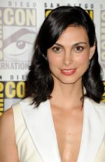 MORENA BACCARIN at WB Booth at Comic-con in San Diego