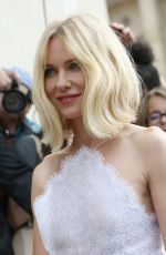 NAOMI WATTS at Armani Fashion Show in Paris