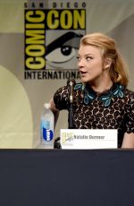 NATALIE DORMER at Patient Zero Panel at Comic Con in San Diego