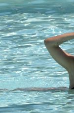 NATALIE IMBRUGLIA in Bikini at a Pool in Sardinia 07/23/2015