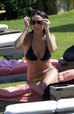 NATALIE IMBRUGLIA in Bikini at a Pool in Sardinia 07/23/2015