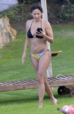 NATALIE IMBRUGLIA in Bikini at a Pool in Sardinia 07/23/2015