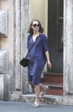 NATALIE PORTMAN Out and About in Rome 07/28/2015