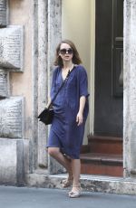 NATALIE PORTMAN Out and About in Rome 07/28/2015