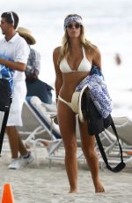 NATASHA OAKLEY in Bikini at a Beach in Miami 07/19/2015