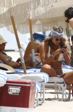 NATASHA OAKLEY in Bikini at a Beach in Miami 07/19/2015