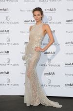 NATASHA POLY at Amfar Dinner at Paris Fashion Week
