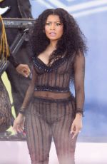 NICKI MINAJ Performs at Good Morning America Summer Concert Series in New York