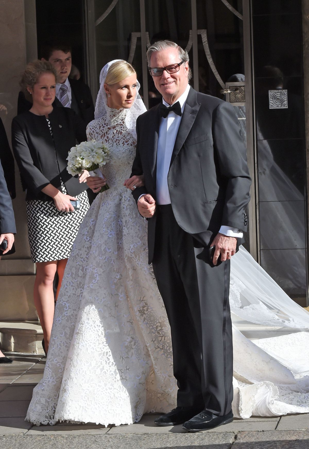 NICKY HILTON and James Rothschild’s Wedding Day in London 07/10/2015 ...
