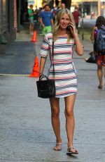 NICKY HILTON Out and About in New York 07/28/2015