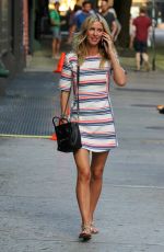 NICKY HILTON Out and About in New York 07/28/2015