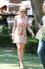 NICOLE RICHIE on the Set of Candidly Nicole in Los Angeles 07/23/2015