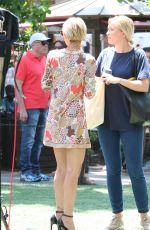 NICOLE RICHIE on the Set of Candidly Nicole in Los Angeles 07/23/2015