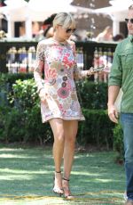 NICOLE RICHIE on the Set of Candidly Nicole in Los Angeles 07/23/2015