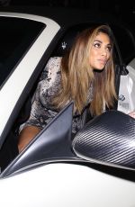 NICOLE SCHERZINGER Arrives at Le Jardin Nightclub in Hollywood 07/23/2015