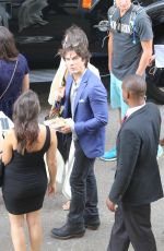 NIKKI REED and Ian Somerhalder at Comic Con in San Diego 07/11/2015