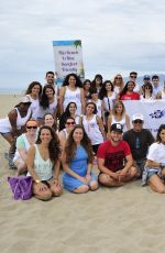 NIKKI REED at Wine Beach Rescue Project at Santa Monica Pier
