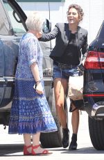 NIKKI REED Out Shopping in Burbank 07/16/2015