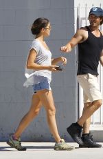 NIKKI REED Roding Bike and Shopping in Los Angeles 07/03/2015