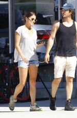NIKKI REED Roding Bike and Shopping in Los Angeles 07/03/2015