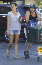 NIKKI REED Roding Bike and Shopping in Los Angeles 07/03/2015