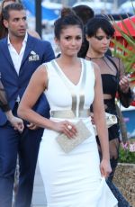 NINA DOBREV at Celebrity Sighting on French Riviera 07/22/2015