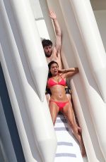 NINA DOBREV in Bikini at a Yach in St. Tropez 07/24/2015