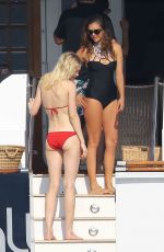 NINA DOBREV Jetboarding in Saint-tropez 07/21/2015