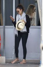 NINA DOBREV Out and About in St. Tropez 07/19/2015