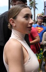 OLESYA RULIN Arrives at Comic Con in San Diego