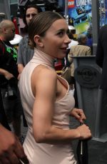 OLESYA RULIN Arrives at Comic Con in San Diego