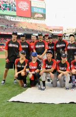 OLIVIA HOLT at 2015 MLB All-star Legends and Celebrity Softball in Cincinnati