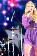OLIVIA HOLT Performs at Stadium of Fire Concert in Provo, Utah
