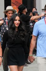 OLIVIA MUNN at Conan Show Brodcasting from Comic-con in San Diego