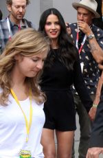 OLIVIA MUNN at Conan Show Brodcasting from Comic-con in San Diego