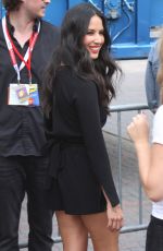 OLIVIA MUNN at Conan Show Brodcasting from Comic-con in San Diego