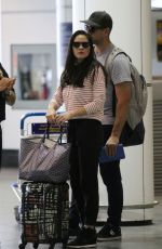 OLIVIA MUNN at Pierre Elliott Trudeau Airport in Montreal 06/30/2015