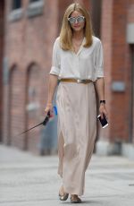 OLIVIA PALERMO Out and About in New York 07/21/2015